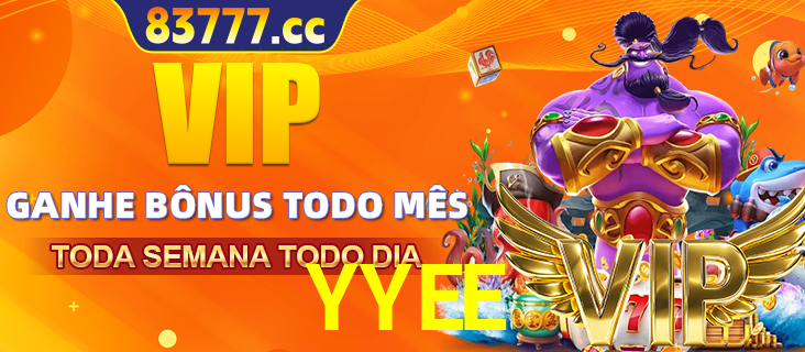 Banner promocional do YYEE oferecendo 100% de recompensas adicionais contínuas para quem fizer o login diário (Daily sign-in), com um mascote de coelho.