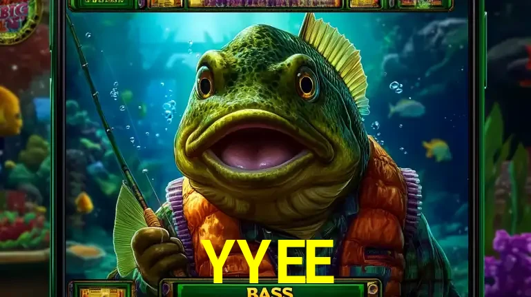 Personagem de peixe pescador do popular jogo de slot com tema de pescaria, uma das emocionantes opções de caça-níqueis para jogar e ganhar no cassino YYEE.